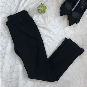Theory ponte legging with faux button and pockets